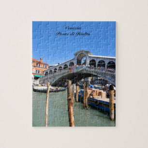 Rialto Bridge in Venice, Italy Jigsaw Puzzle