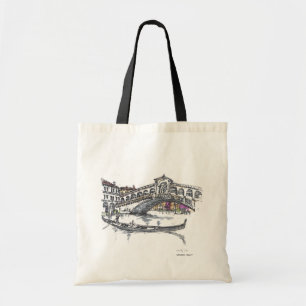 Rialto bridge tote bag