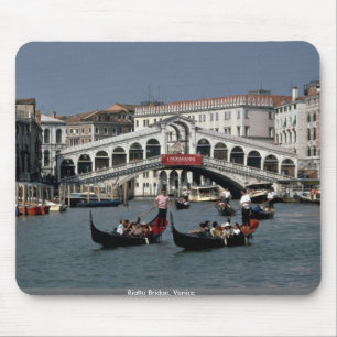 Rialto Bridge, Venice Mouse Pad
