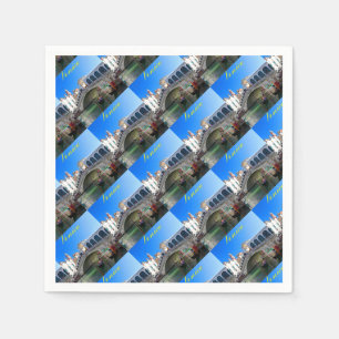 Rialto Bridge Venice - Pro Photo Napkin