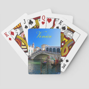 Rialto Bridge Venice - Pro Photo Playing Cards