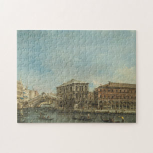 Rialto Bridge with Palazzo dei Camerlenghi Jigsaw Puzzle