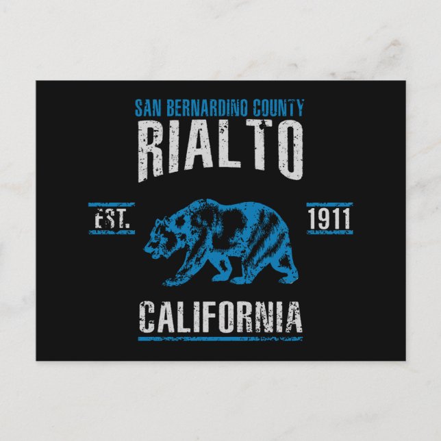 Rialto Postcard (Front)