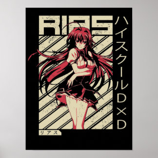 Rias Gremory High School DxD Poster