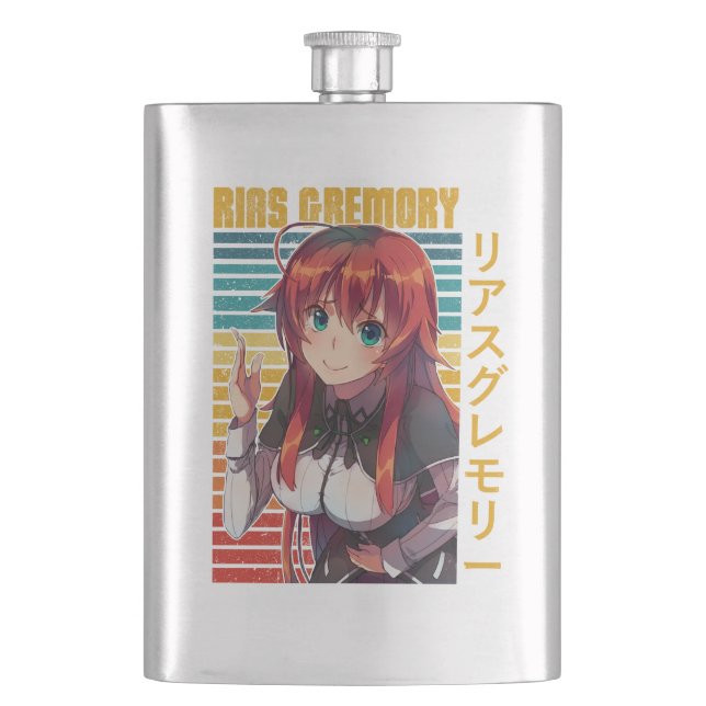 Rias Gremory  Hip Flask (Front)