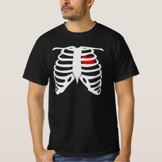 Rib cage heart T-Shirt