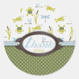 Ribbit Birthday TY Sticker B