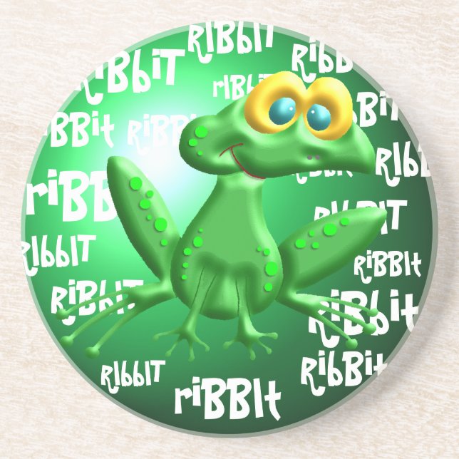 Ribbit! Coaster (Front)