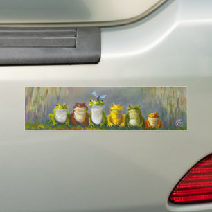 Ribbit River Bumper Sticker
