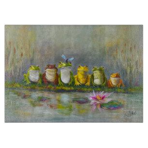 Ribbit River & Games Cutting Board