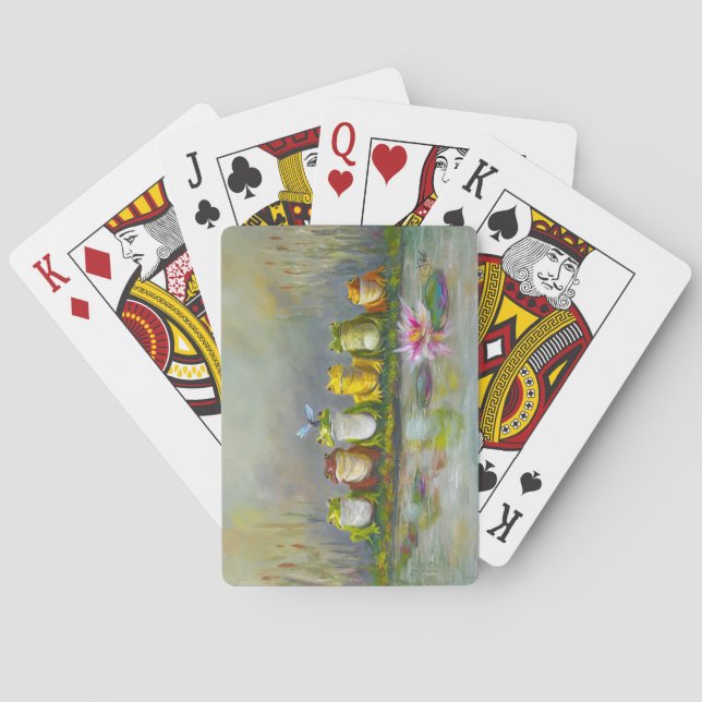 Ribbit River Playing Cards (Back)