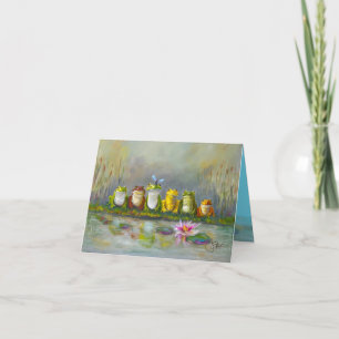Ribbit River Thank You Card