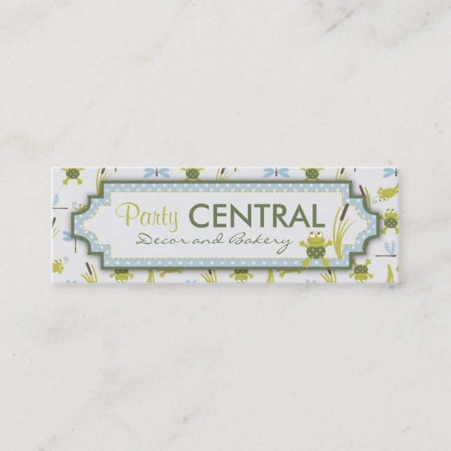 Ribbit Skinny Business Card (Front)