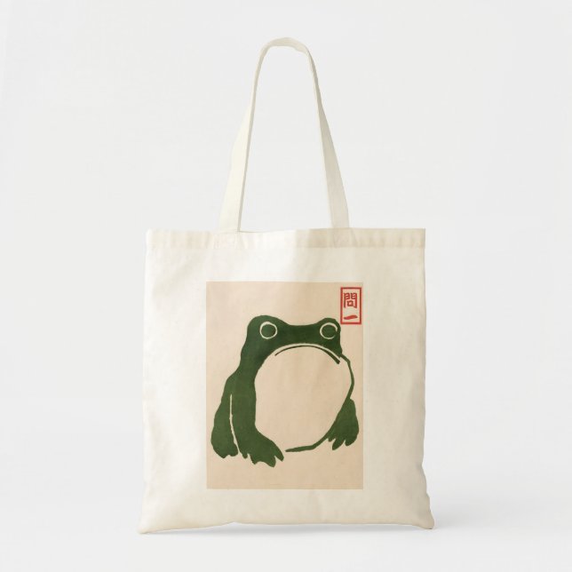 ribbit-tastic tote bag (Front)