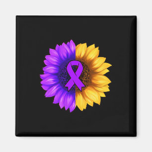 Ribbon Alzheimer's Awareness Drug Overdose Awarene Magnet