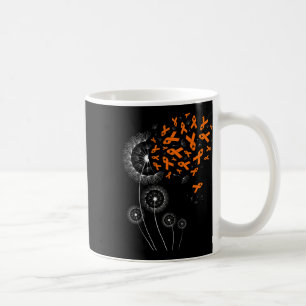 Ribbon And Dandelion Leukaemia Awareness Month War Coffee Mug