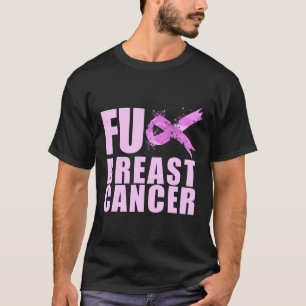 Ribbon Cancer For Breast Cancer Awareness T-Shirt