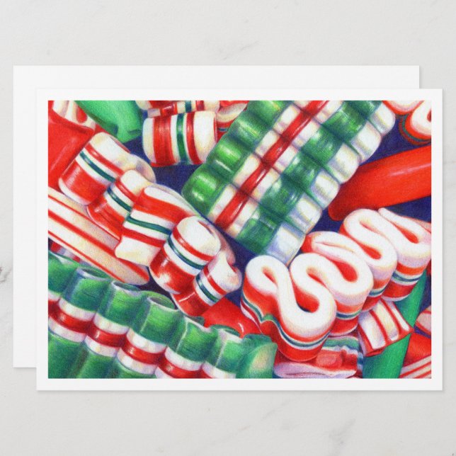 RIBBON CANDY 6.5x8.75 Flat Card (Front/Back)