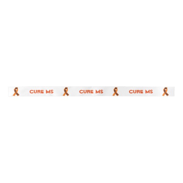 RIBBON CURE MS SATIN RIBBON (Front)