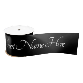 Ribbon / Customized Name Satin Ribbon