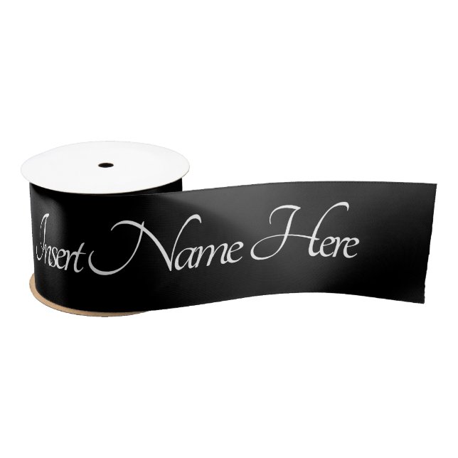 Ribbon / Customized Name Satin Ribbon (Spool)