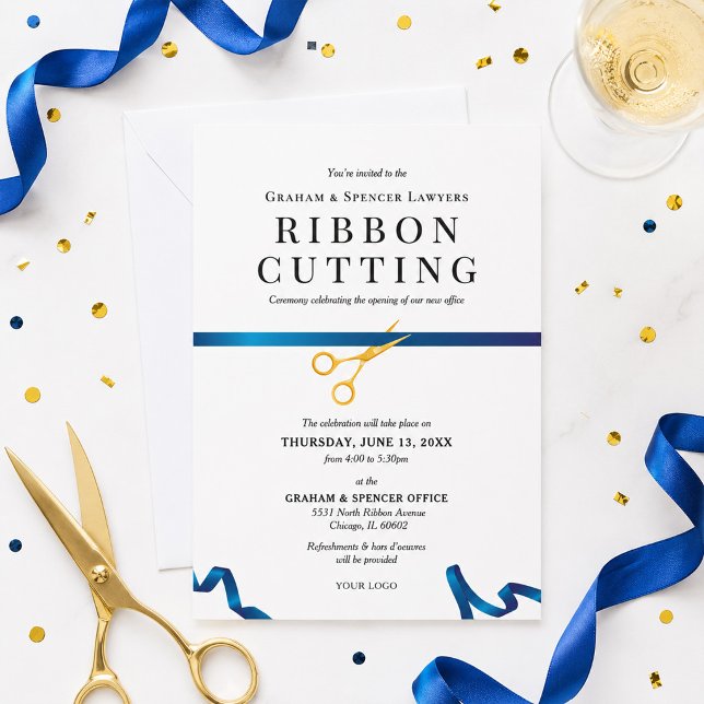 Ribbon Cutting Invitation (Creator Uploaded)