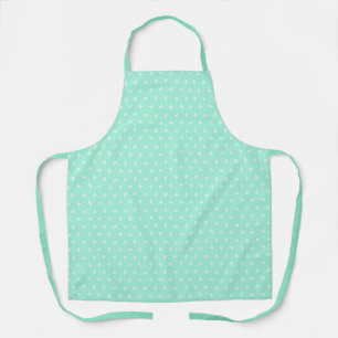Ribbon & Dot (Mint Green) Apron