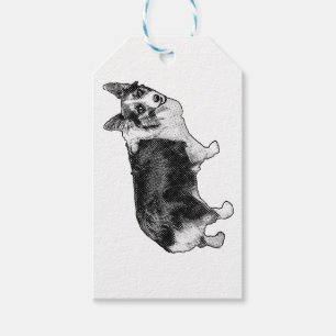 Ribbon-Edge Corgi Tag