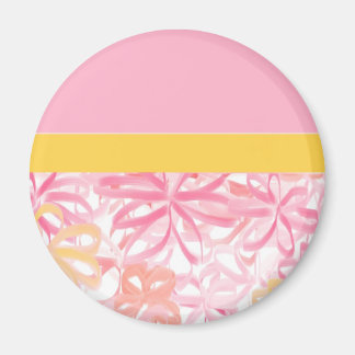 "RIBBON FLOWERS" MAGNET