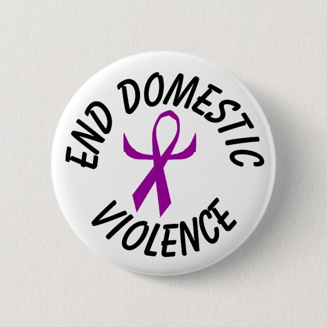 Ribbon (humanised) 6 cm round badge (Front)