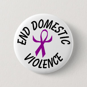 Ribbon (humanised) 6 cm round badge