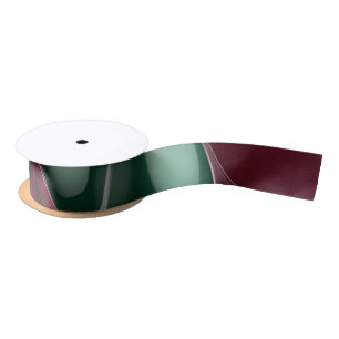 Ribbon in stylish abstract graphic satin ribbon