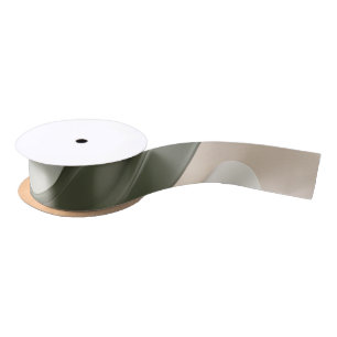 Ribbon in stylish abstract graphic satin ribbon