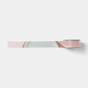 Ribbon in stylish abstract graphic satin ribbon