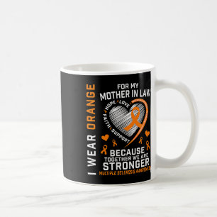 Ribbon Ms Mother In Law Multiple Sclerosis Awarene Coffee Mug