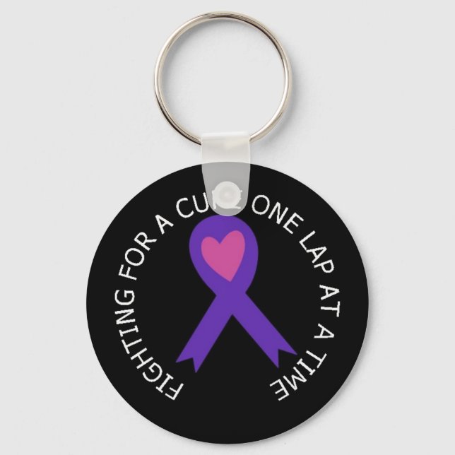 Ribbon of Hope Key Ring (Front)