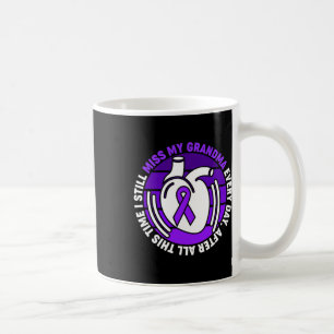 Ribbon Overdose Awareness Miss Grandma Memory  Coffee Mug