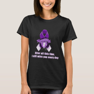 Ribbon Overdose Awareness Miss You Grief Gift T-Shirt