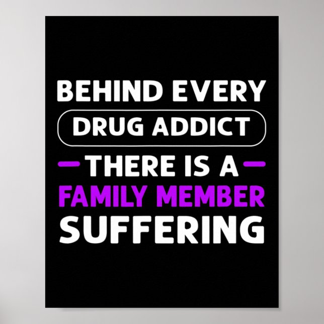 Ribbon. Overdose Awareness  Poster (Front)