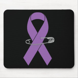 Ribbon Pin- Pancreatic Cancer Awareness Item for W Mouse Pad