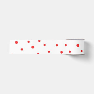 Ribbon Red polka dots Grosgrain Ribbon