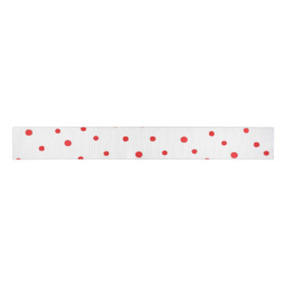 Ribbon Red polka dots Grosgrain Ribbon