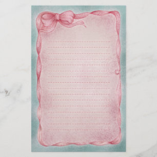 Ribbon Romance Stationery