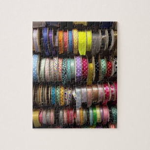 Ribbon Rows NYC Fabric Store Sewing Craft Puzzle