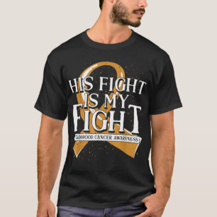 Ribbon Supporter Cancer Fighter Childhood Cancer A T-Shirt