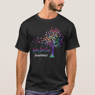 Ribbon Tree Inflammatory Breast Cancer Awareness  T-Shirt