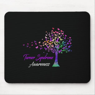 Ribbon Turner Syndrome Awareness Mouse Pad