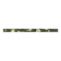 Ribbon with wild flowers picture