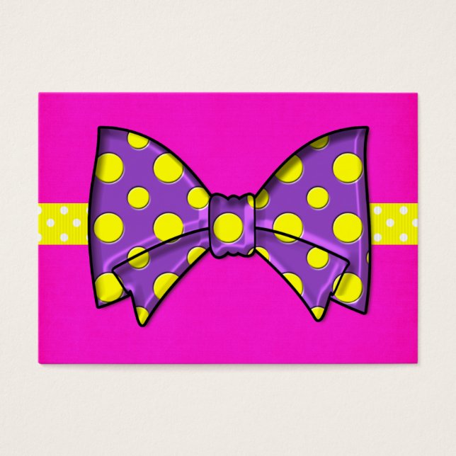 Ribbons and Bows Gift Enclosure Card - SRF (Front)