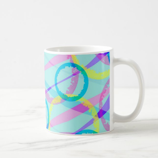 Ribbons Coffee Mug (Right)
